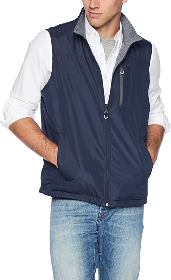 Izod Mens Reversible Nylon Golf Vests