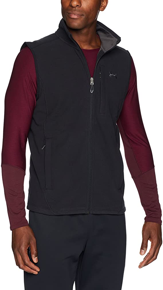 Under Armour Mens Zephyr Fleece Solid Golf Vests