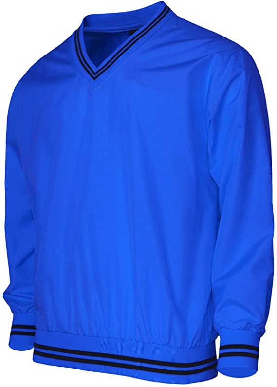 Bcpolo Mens V-Neck Windbreaker Golf Windshirts