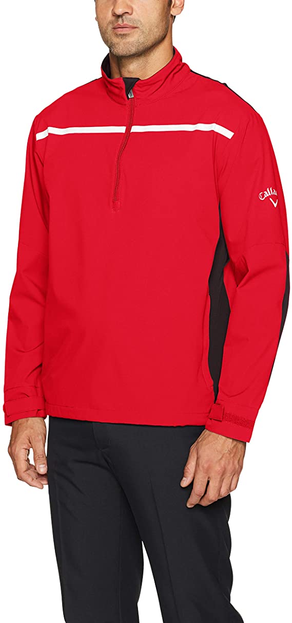 Mens Callaway Opti-Repel Water Resistant Golf Windshirts