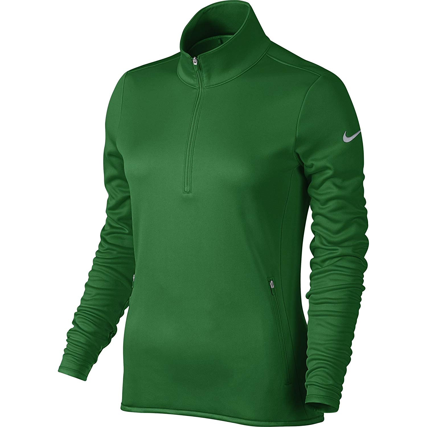 nike women's dry half zip golf shirt