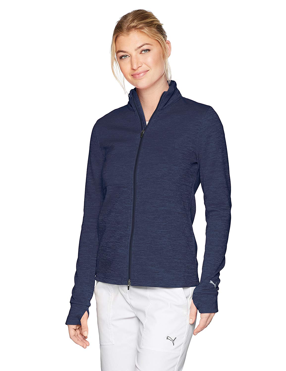 Puma Womens 2018 Heather Full Zip Golf Jackets