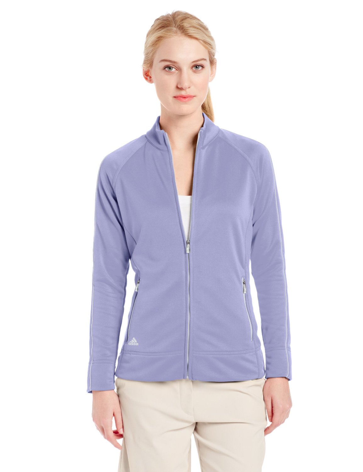 Womens 3-Stripe Piped Golf Jackets