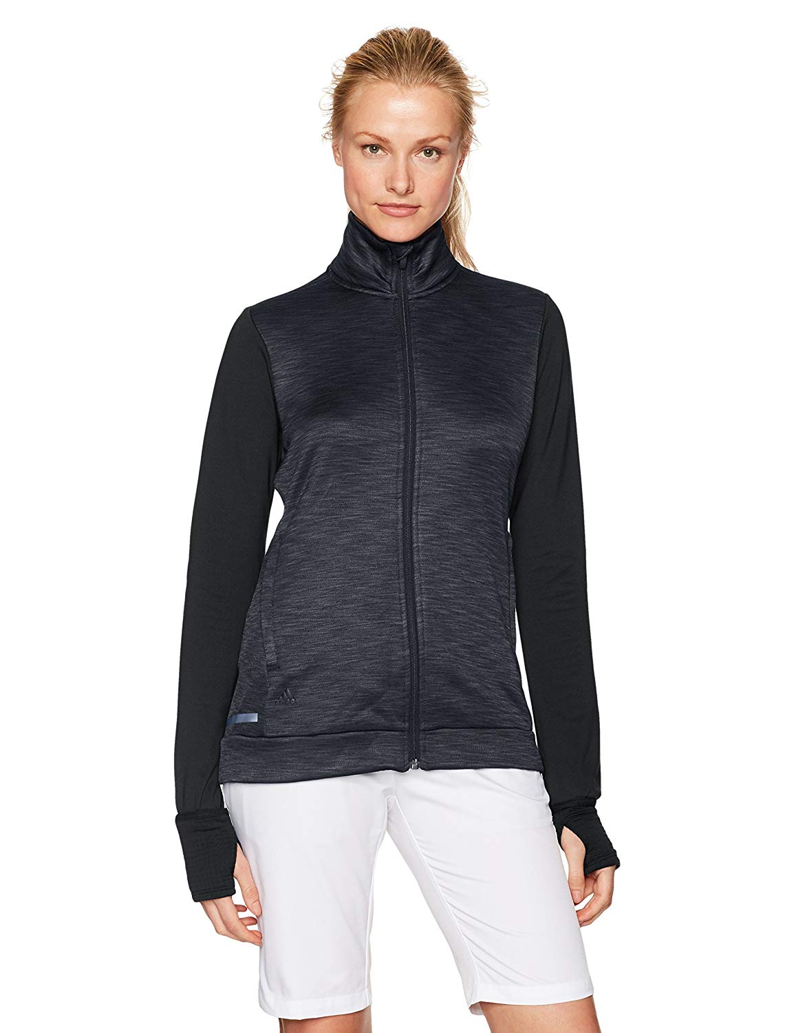 Adidas Womens Climaheat Full Zip Golf Jackets