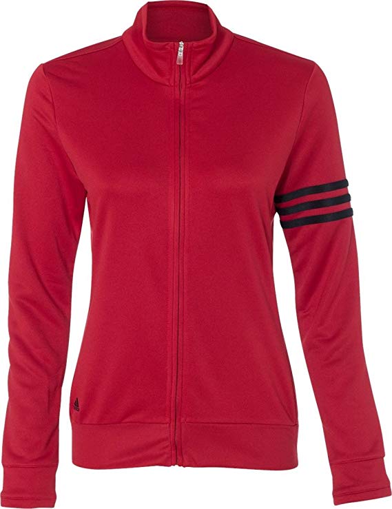 Womens Adidas Climalite 3-Stripes French Terry Golf Jackets