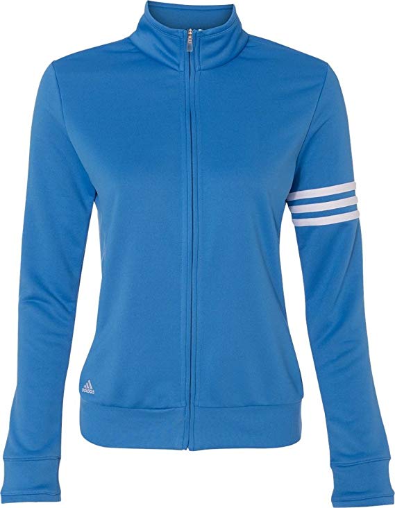 Adidas Womens Climalite 3 Stripes French Terry Golf Jackets