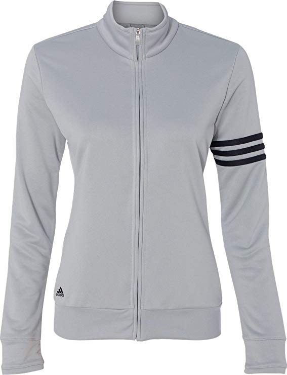 Adidas Womens Climalite 3 Stripes French Terry Golf Jackets