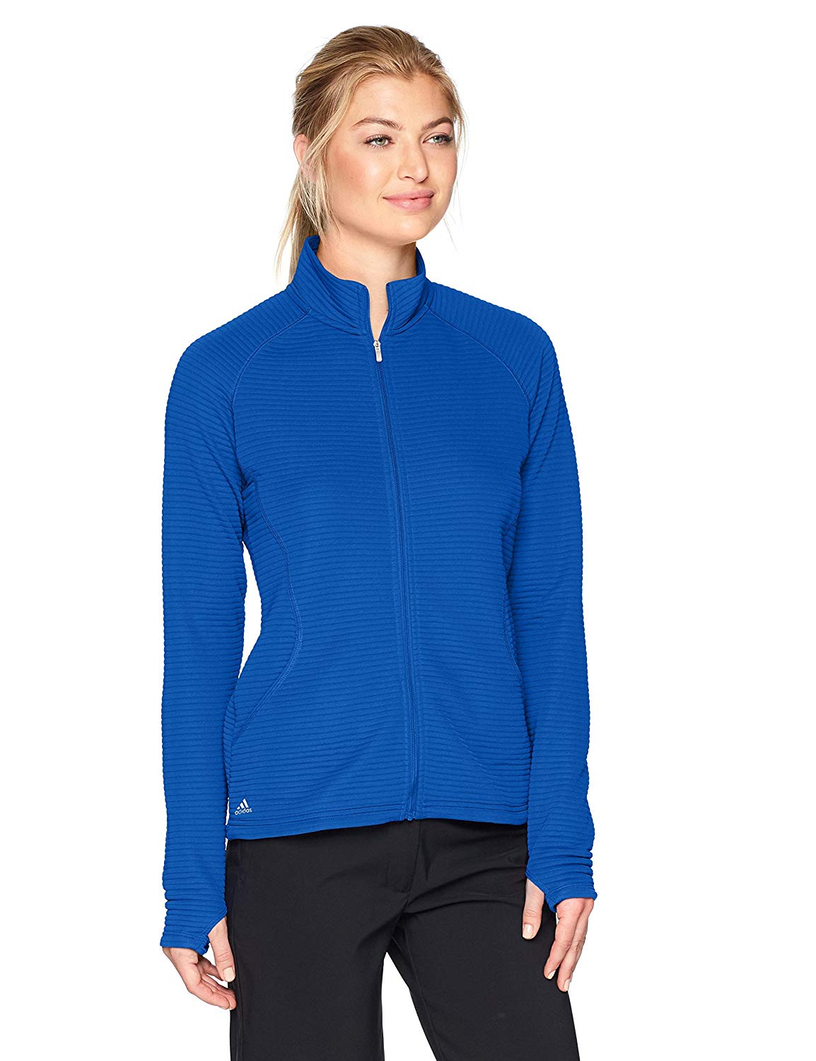 Womens Adidas Essential Textured Golf Jackets
