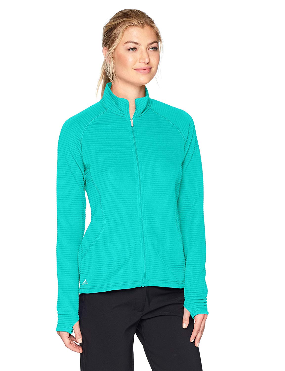 Adidas Womens Essential Textured Golf Jackets