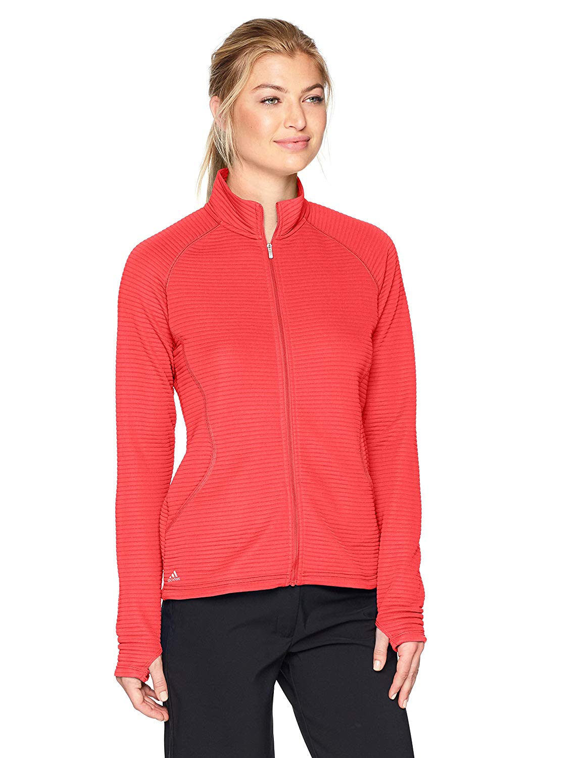 Adidas Womens Essential Textured Golf Jackets