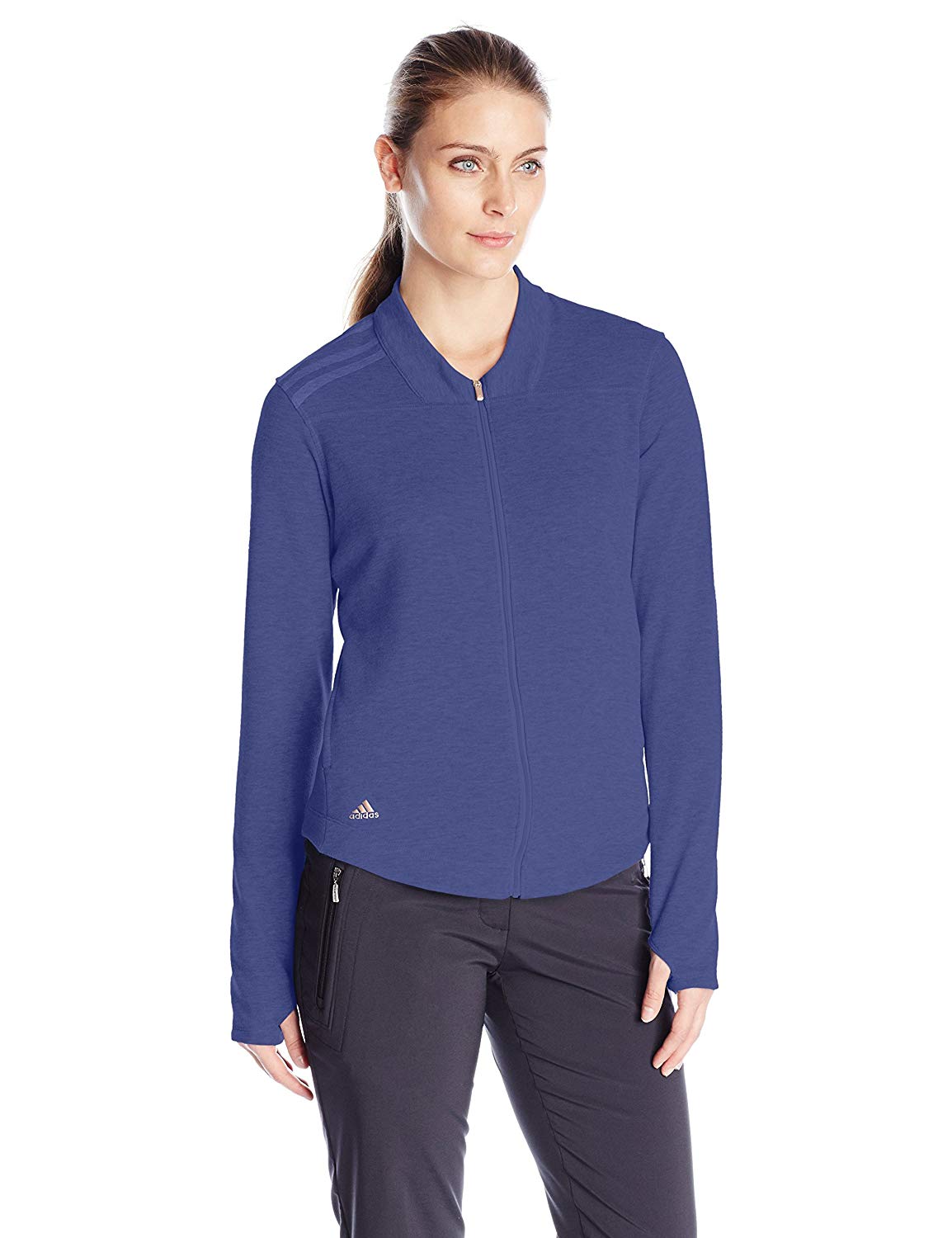 Adidas Womens Essentials 3-Stripe Golf Jackets