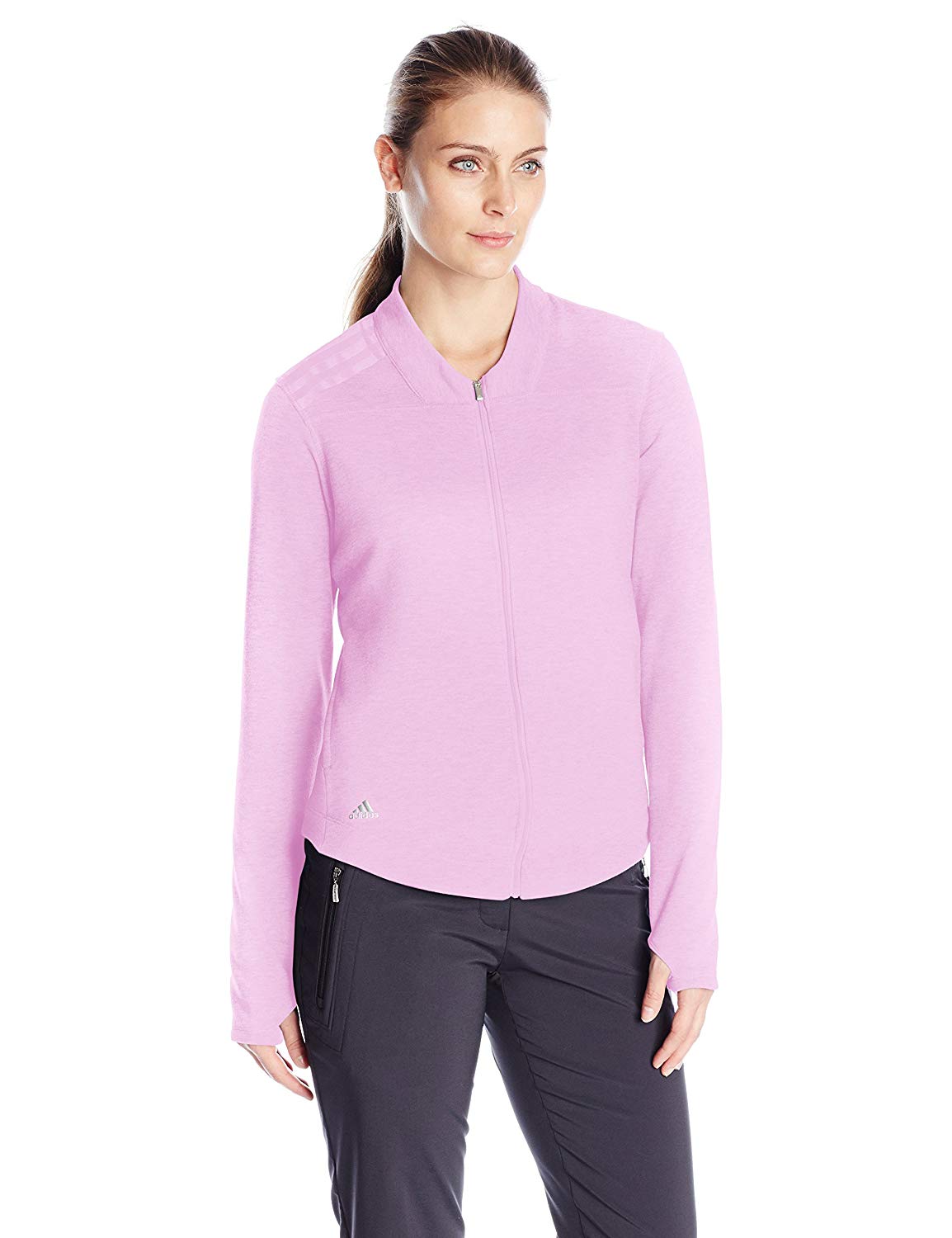 Adidas Womens Essentials 3-Stripe Golf Jackets