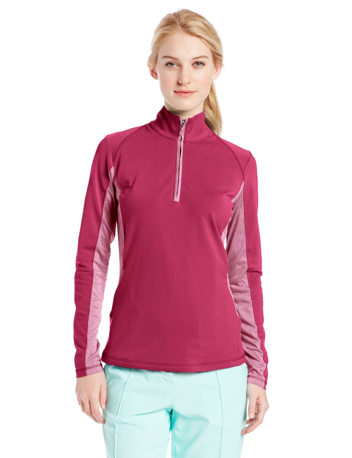 Womens Adidas Microstripe Block Golf Jackets