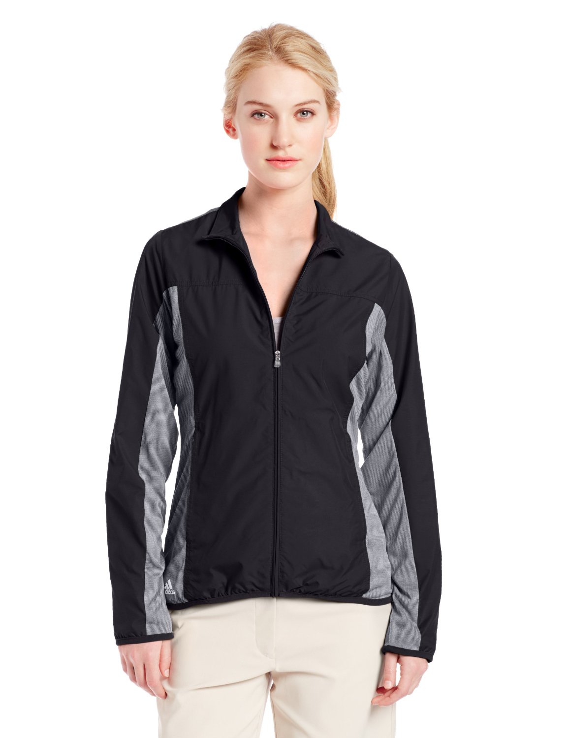 Womens Microstripe Golf Wind Jackets