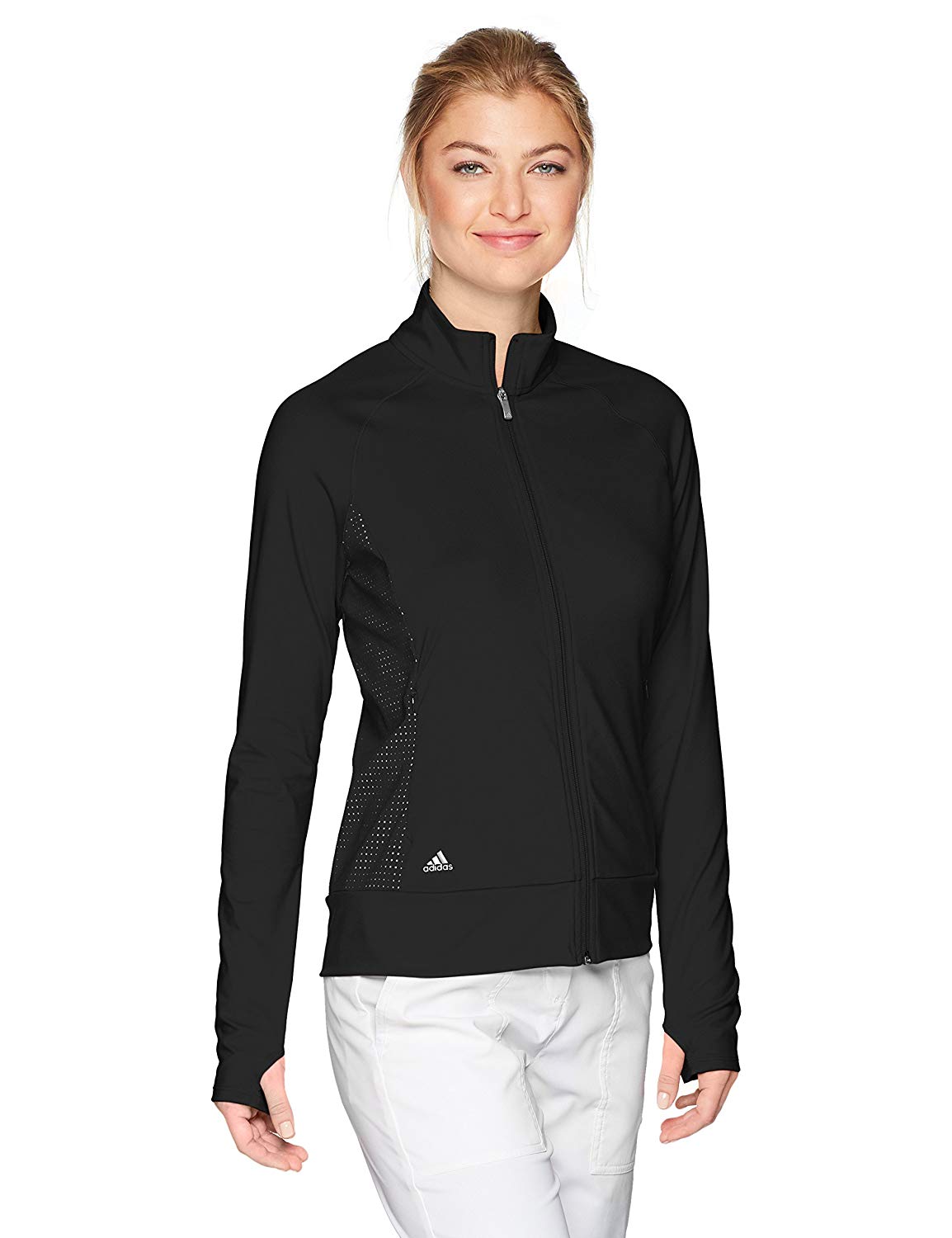 Womens Adidas Range Wear Full Zip Golf Jackets