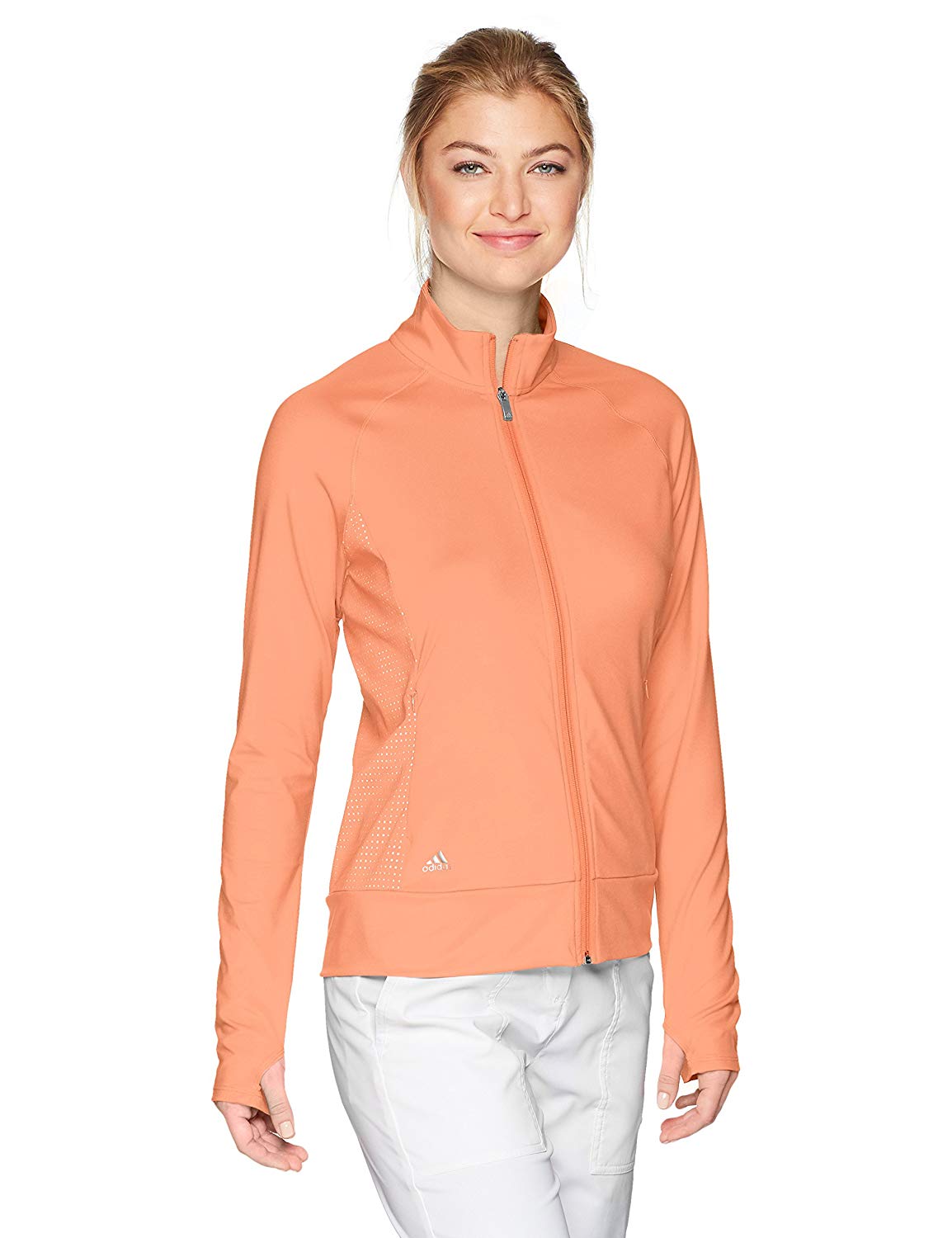 Adidas Womens Range Wear Full Zip Golf Jackets