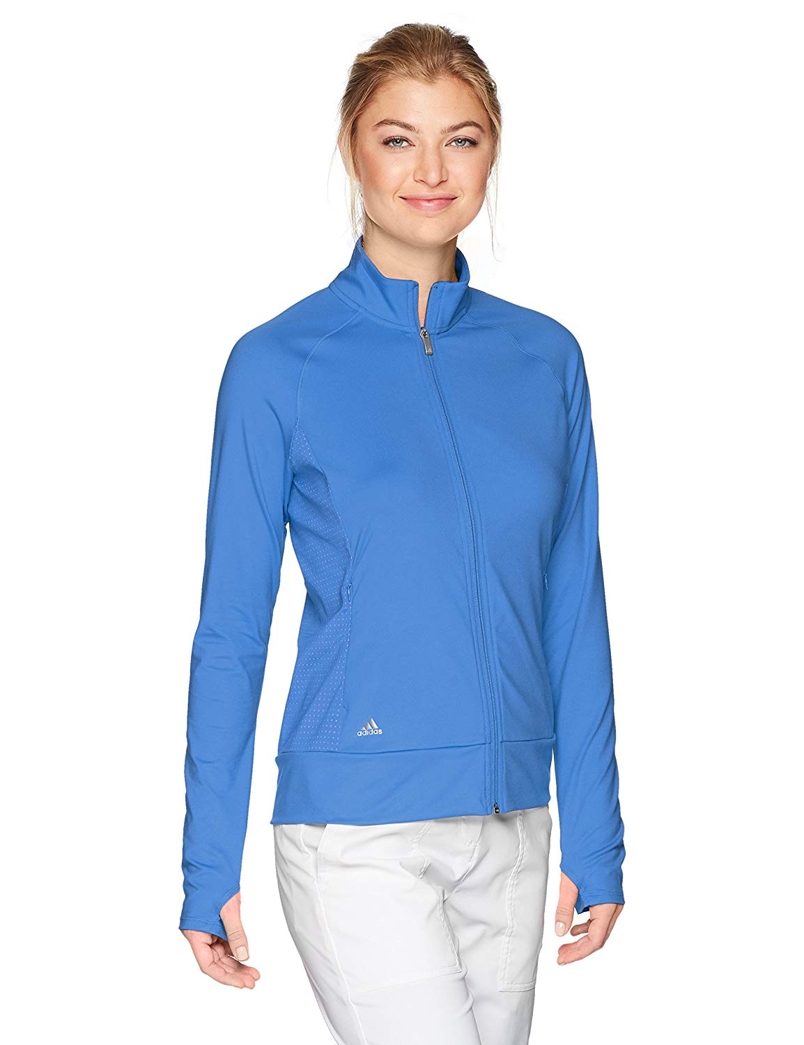 Adidas Womens Range Wear Full Zip Golf Jackets
