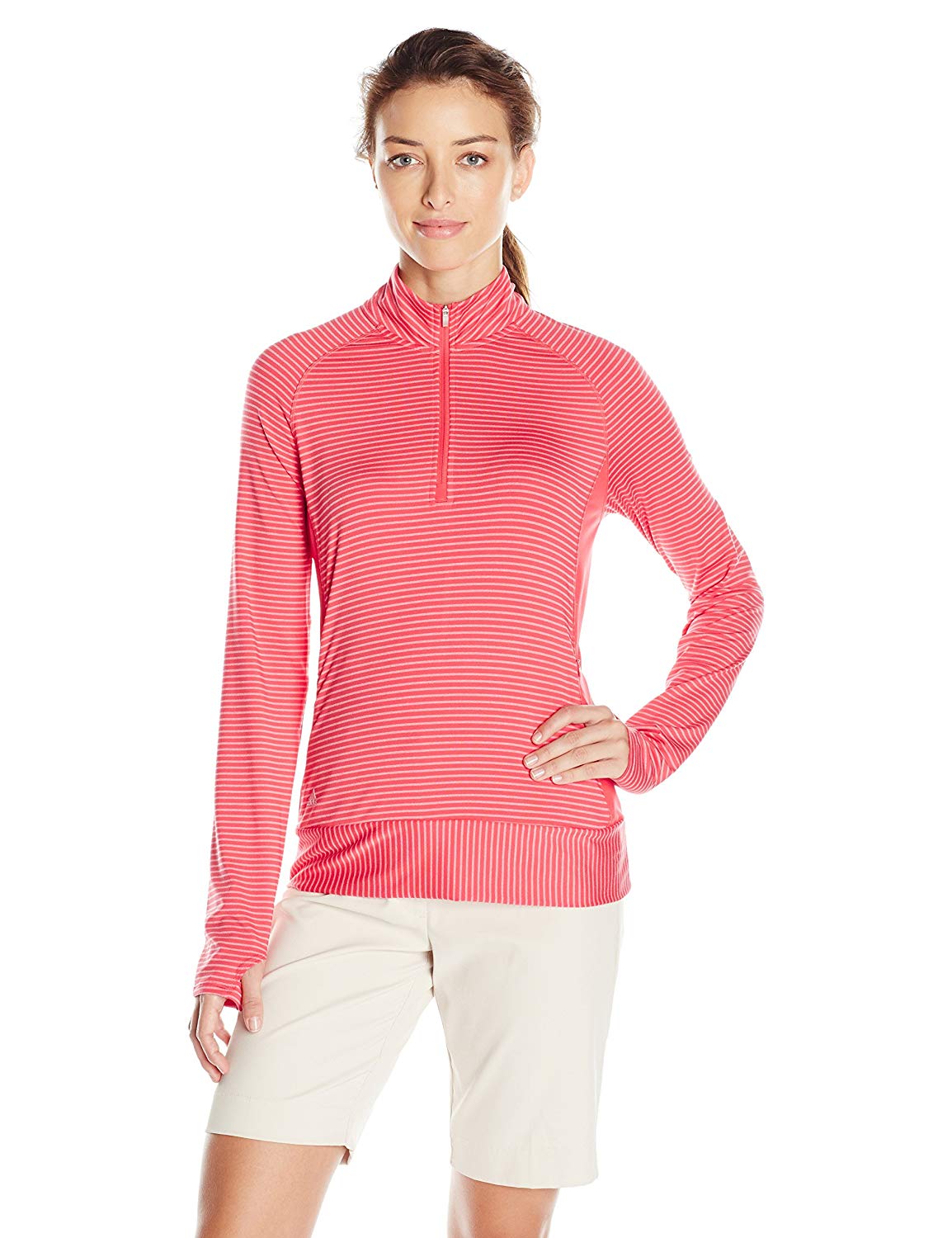 Womens Adidas Ranger Half Zip Golf Jackets