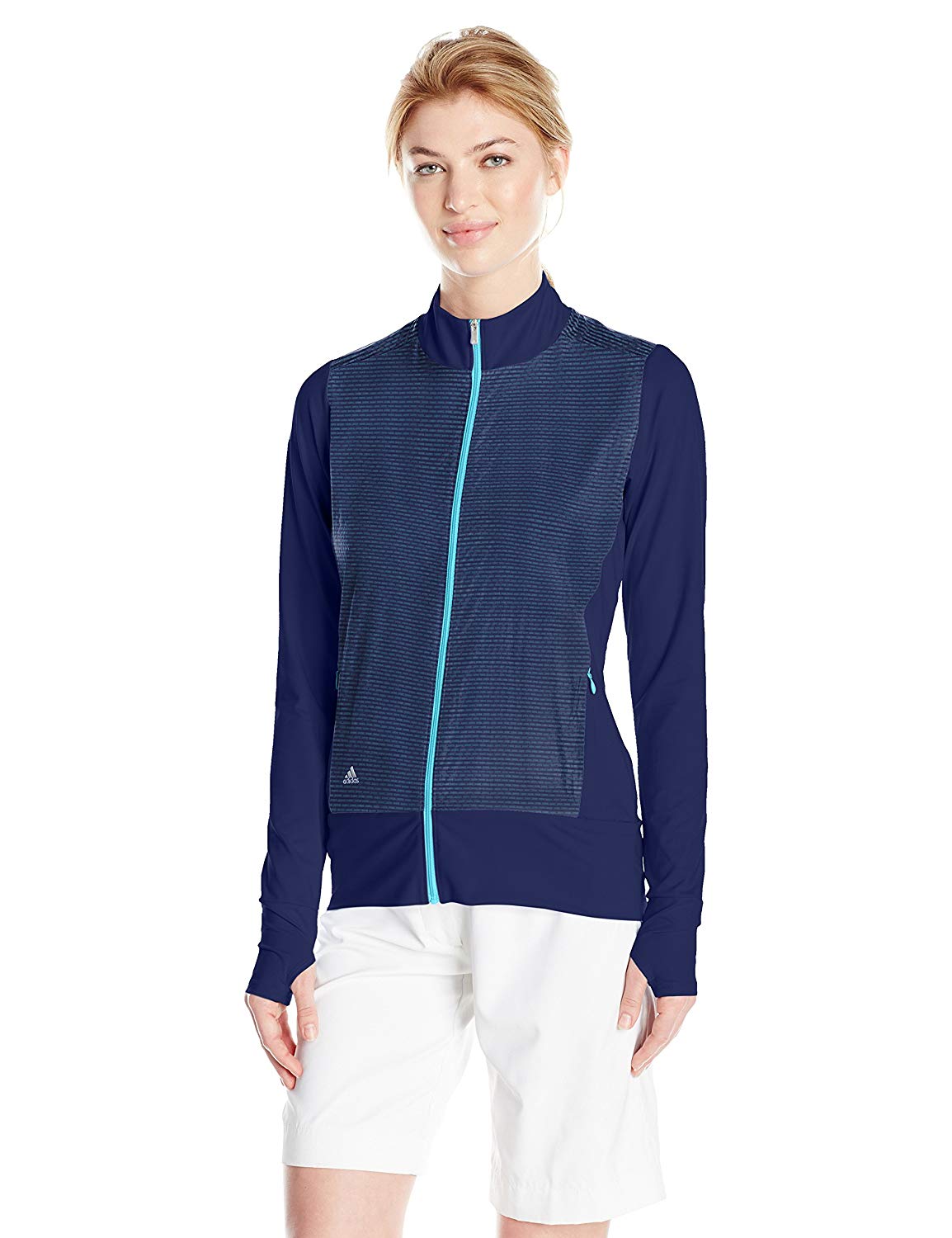 Womens Adidas Technical Lightweight Golf Wind Jackets