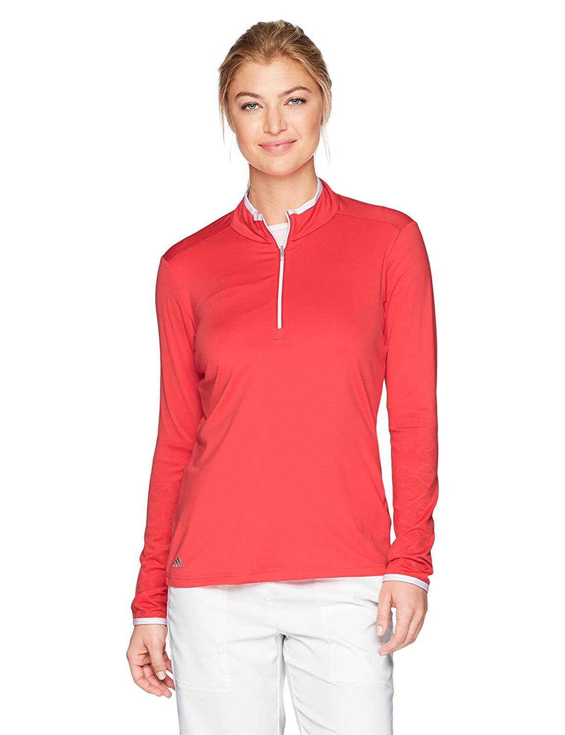 Adidas Womens UPF Half Zip Golf Jackets