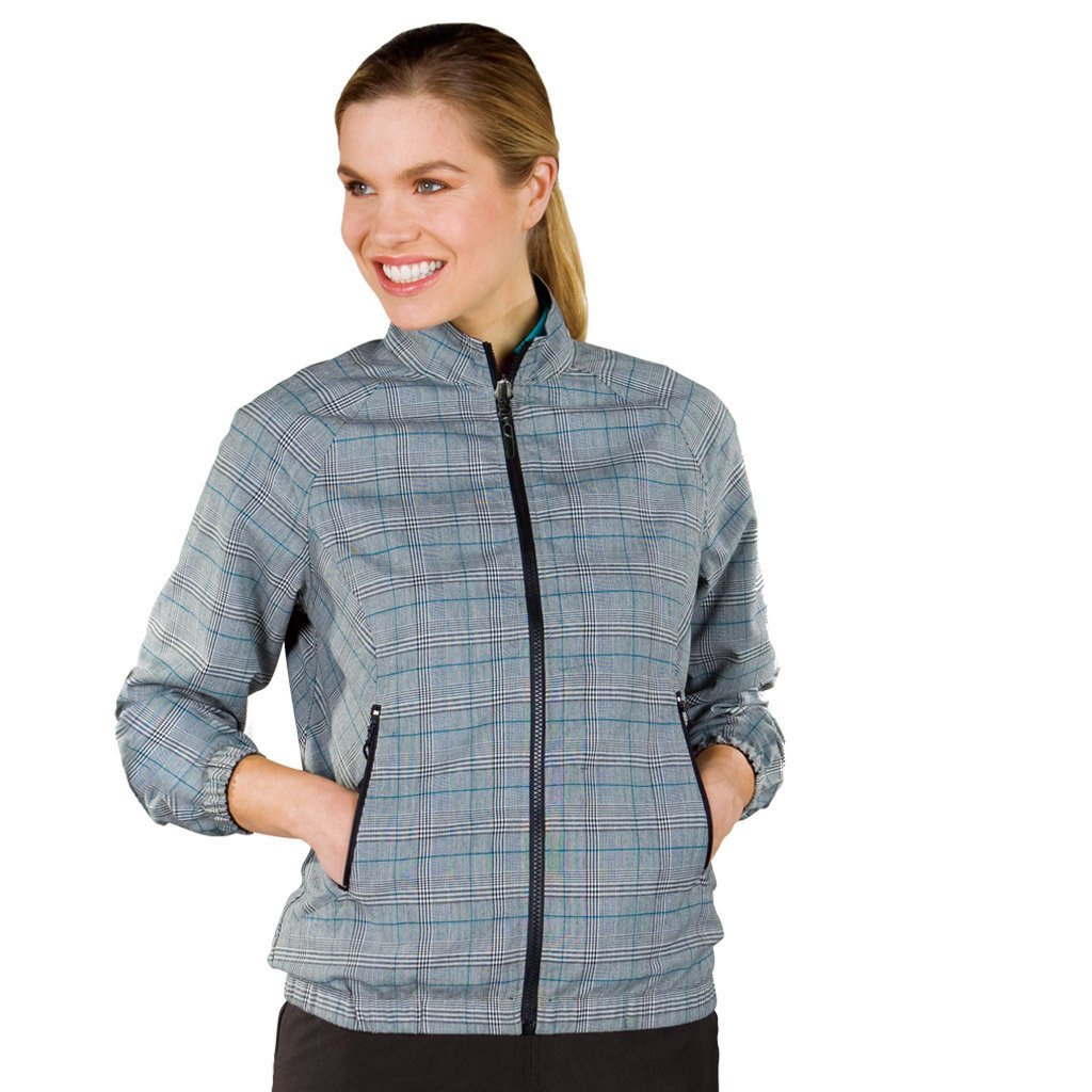 Monterey Club Checker Plaid Reversible Golf Jackets