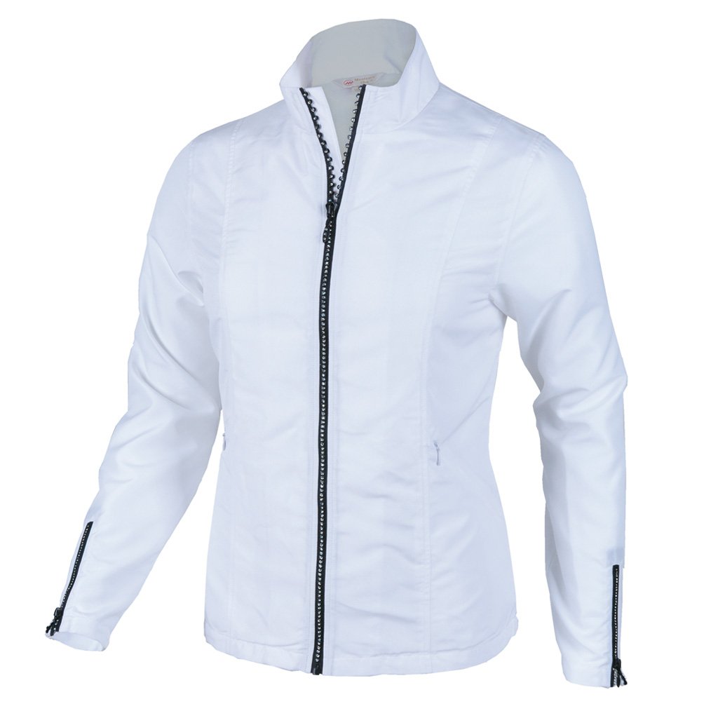 Monterey Club Ladies Lightweight Rhinestone Zipper Golf Jackets