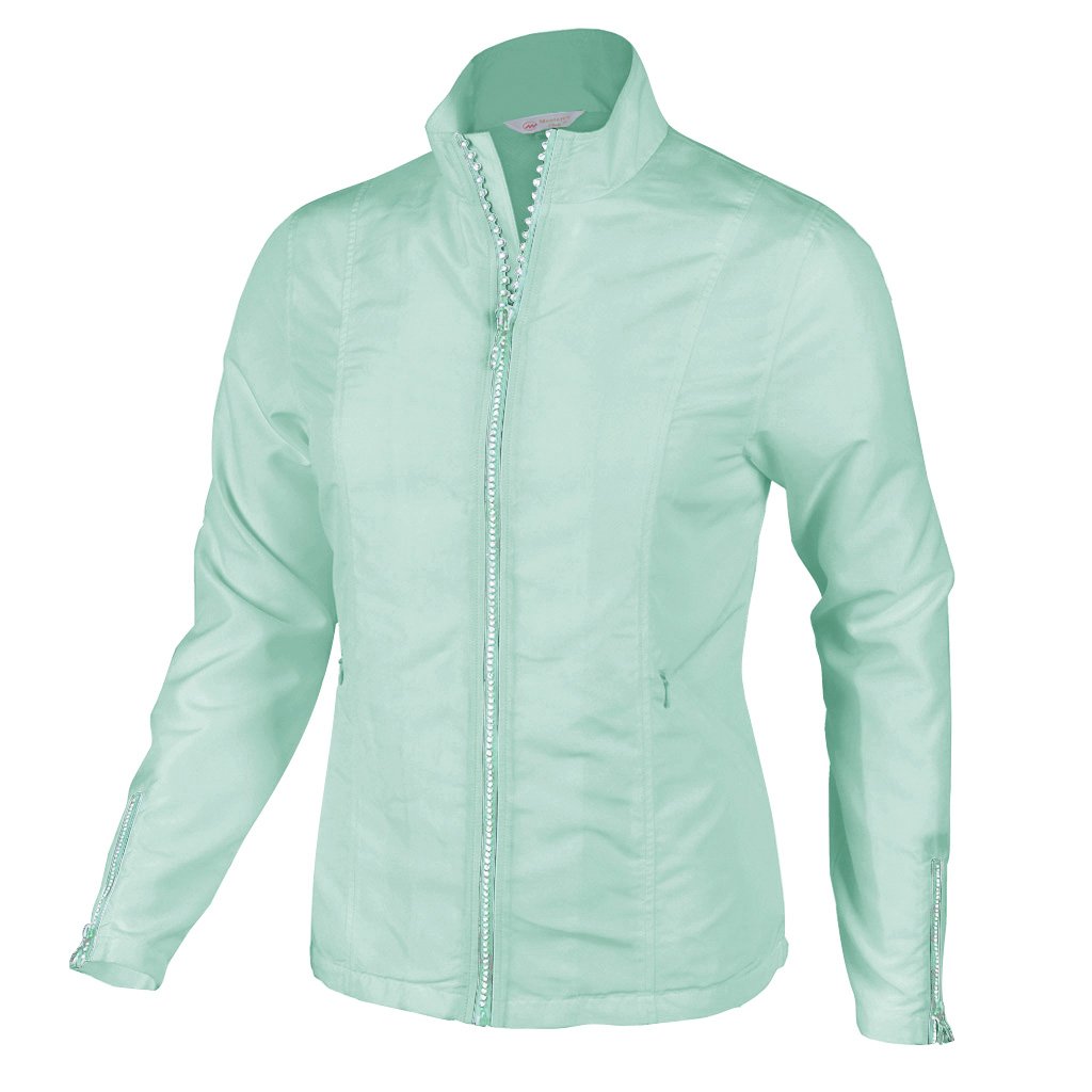 Monterey Club Ladies Lightweight Rhinestone Zipper Golf Jackets