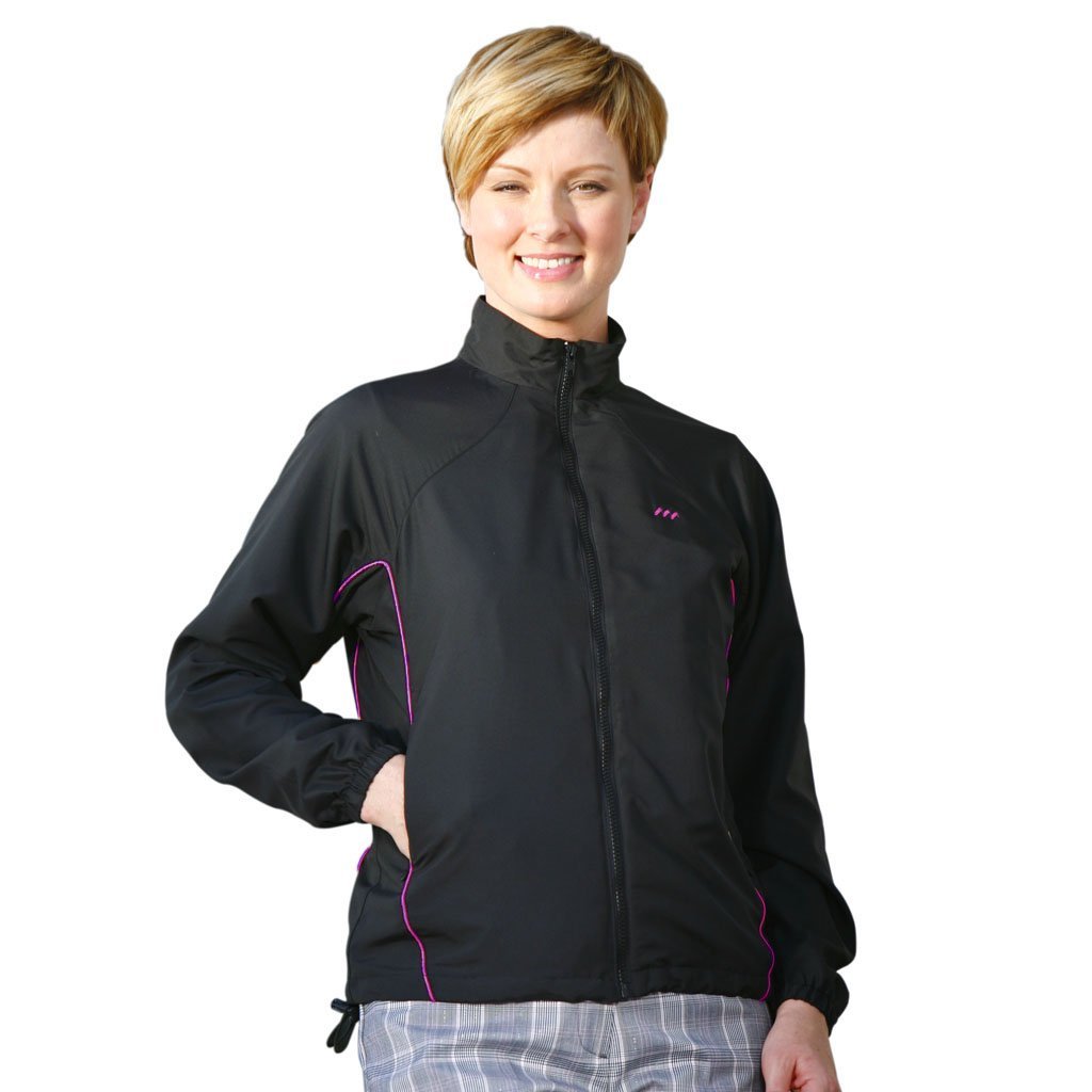 Womens Lightweight Zip Front Golf Jackets
