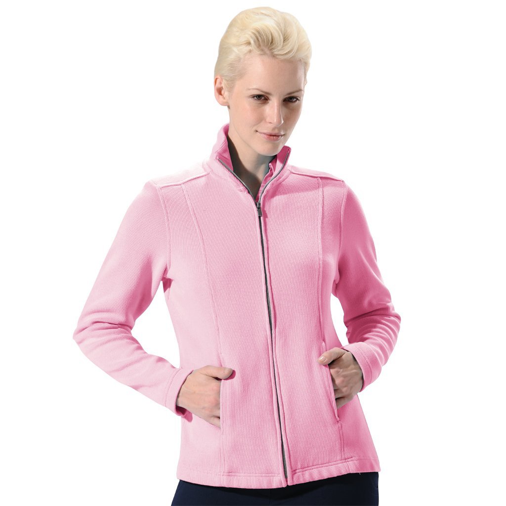 Monterey Club Womens Long Sleeve Zip Up Jackets