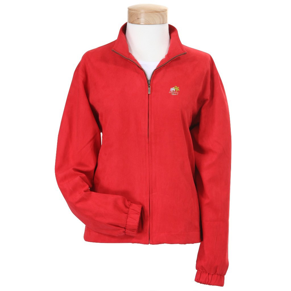 Monterey Club Vegan Suede Soft Hand Feel Golf Jackets