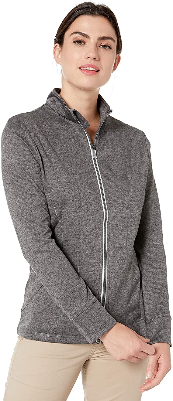 Callaway Womens Performance Heather Waffle Fleece Golf Jackets