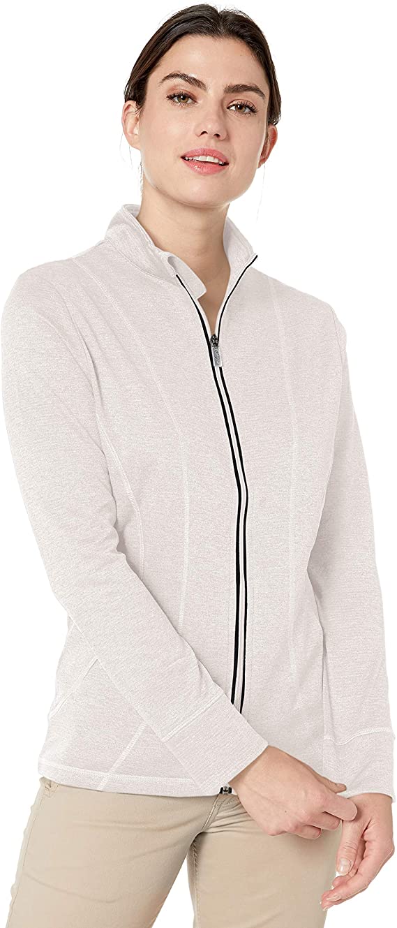 Callaway Womens Performance Heather Waffle Fleece Golf Jackets