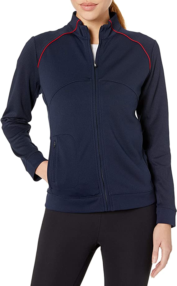 Cutter & Buck Womens DryTec Edge Full Zip Golf Jackets