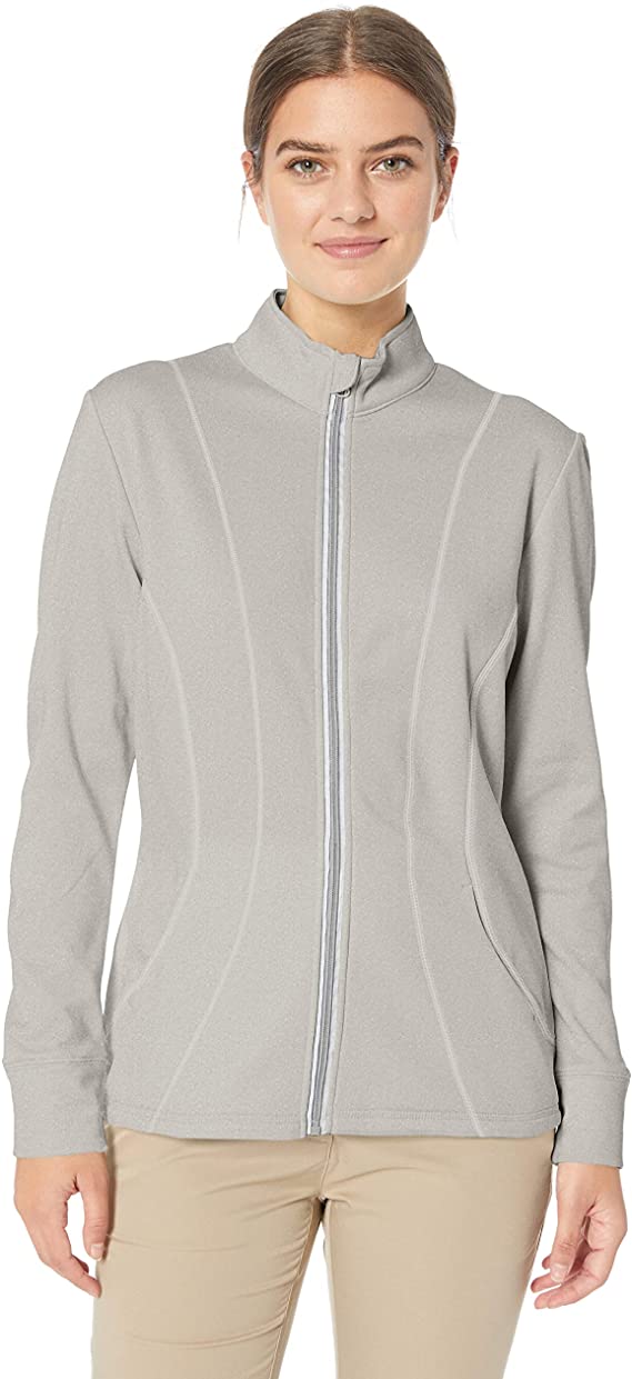 PGA Tour Womens Full Zip Long Sleeve Golf Jackets