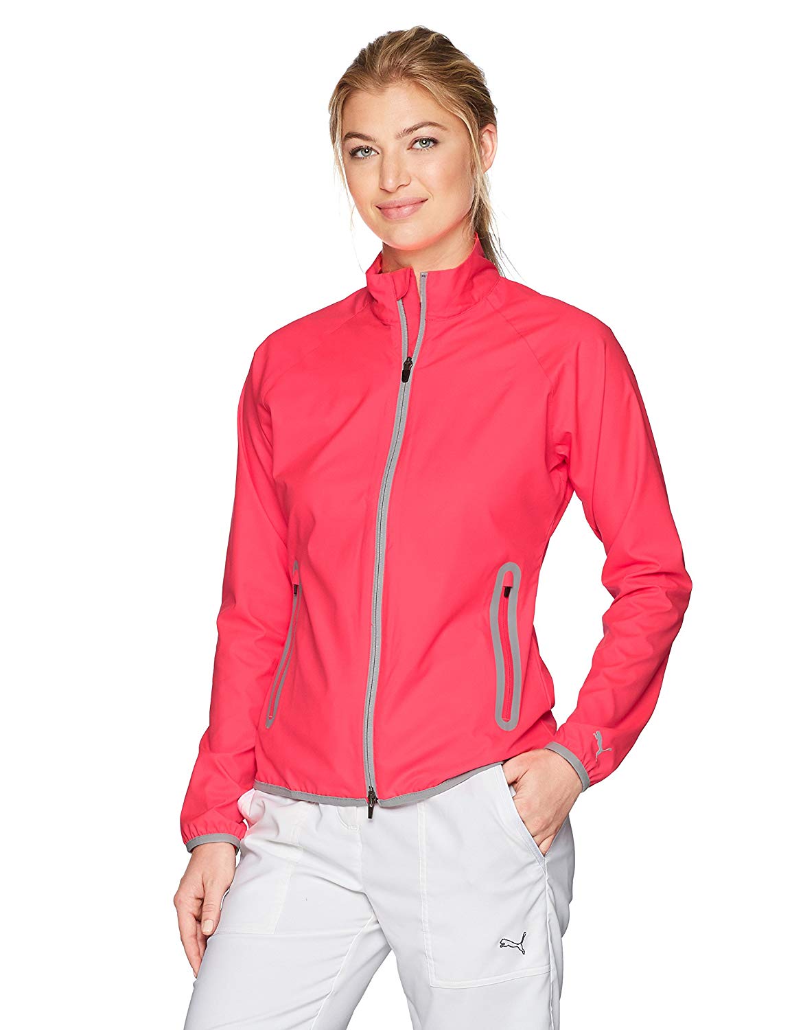 Womens Puma 2017 Full Zip Golf Wind Jackets