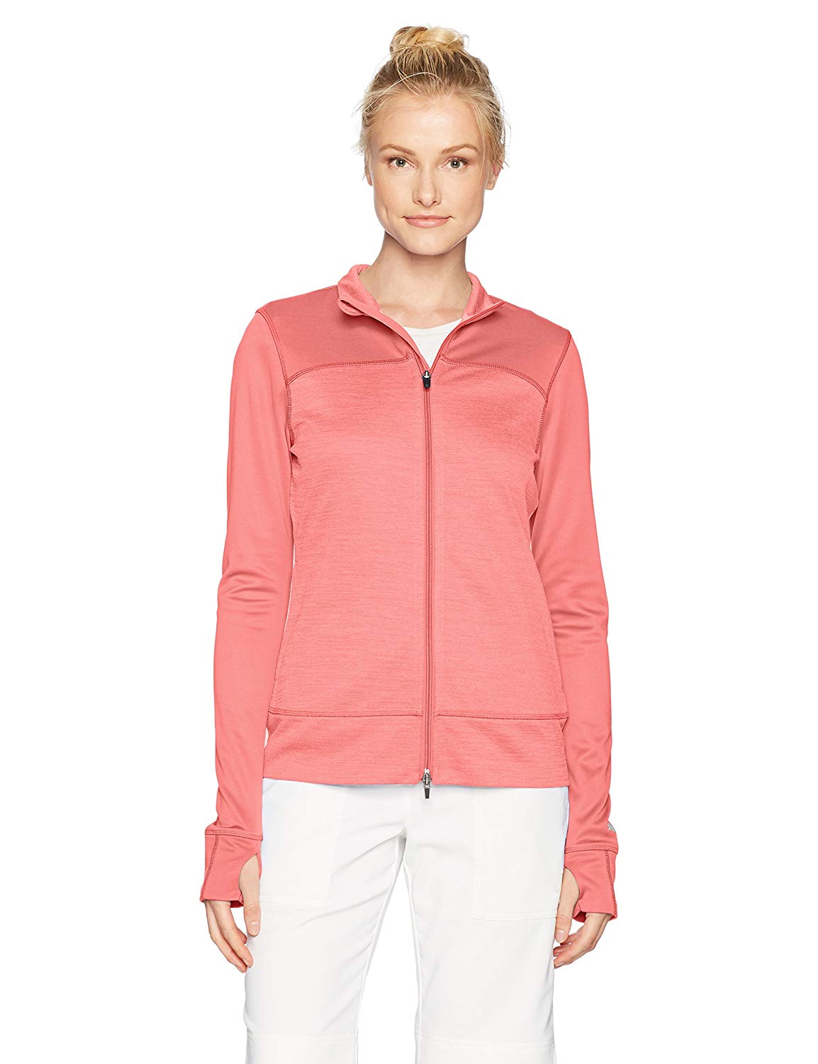 Puma Womens Colorblock Full Zip Golf Jakcets