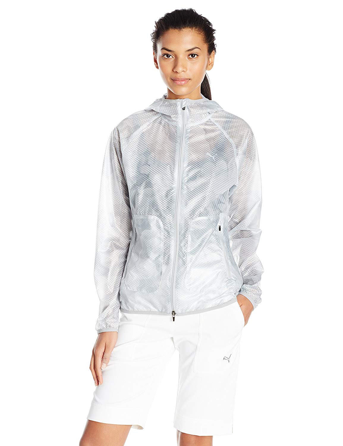 Womens Puma Elevated Golf Wind Jackets