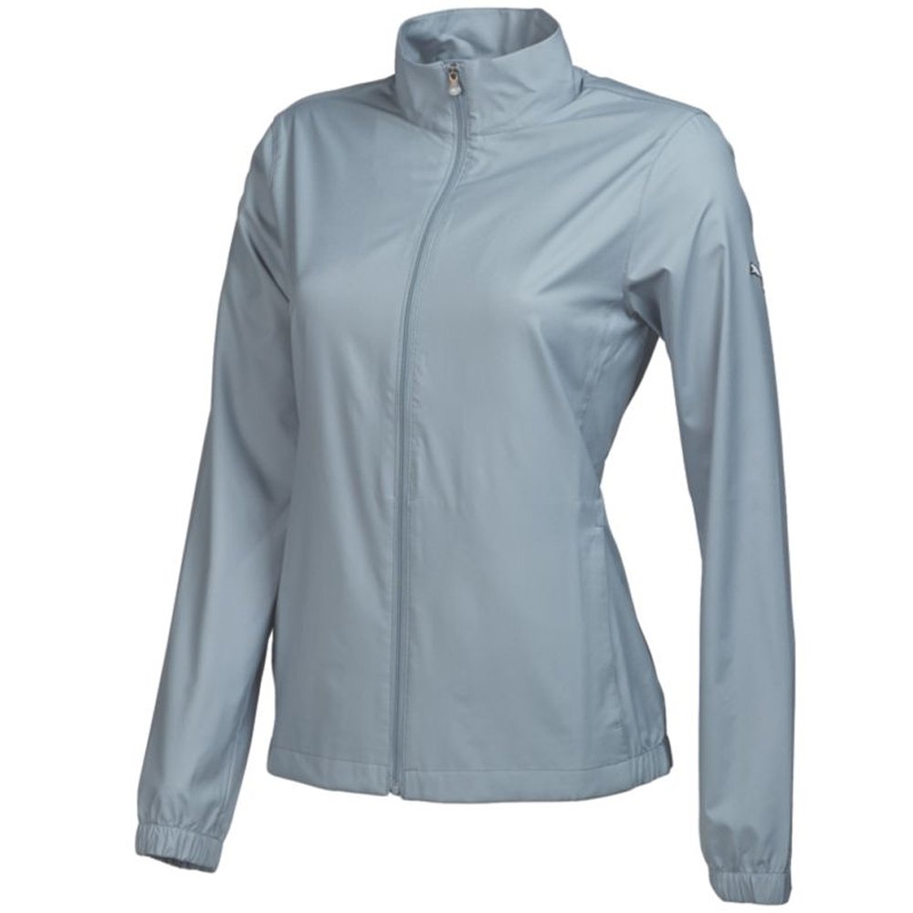 Womens Puma Full Zip Wind Cresting Golf Jackets