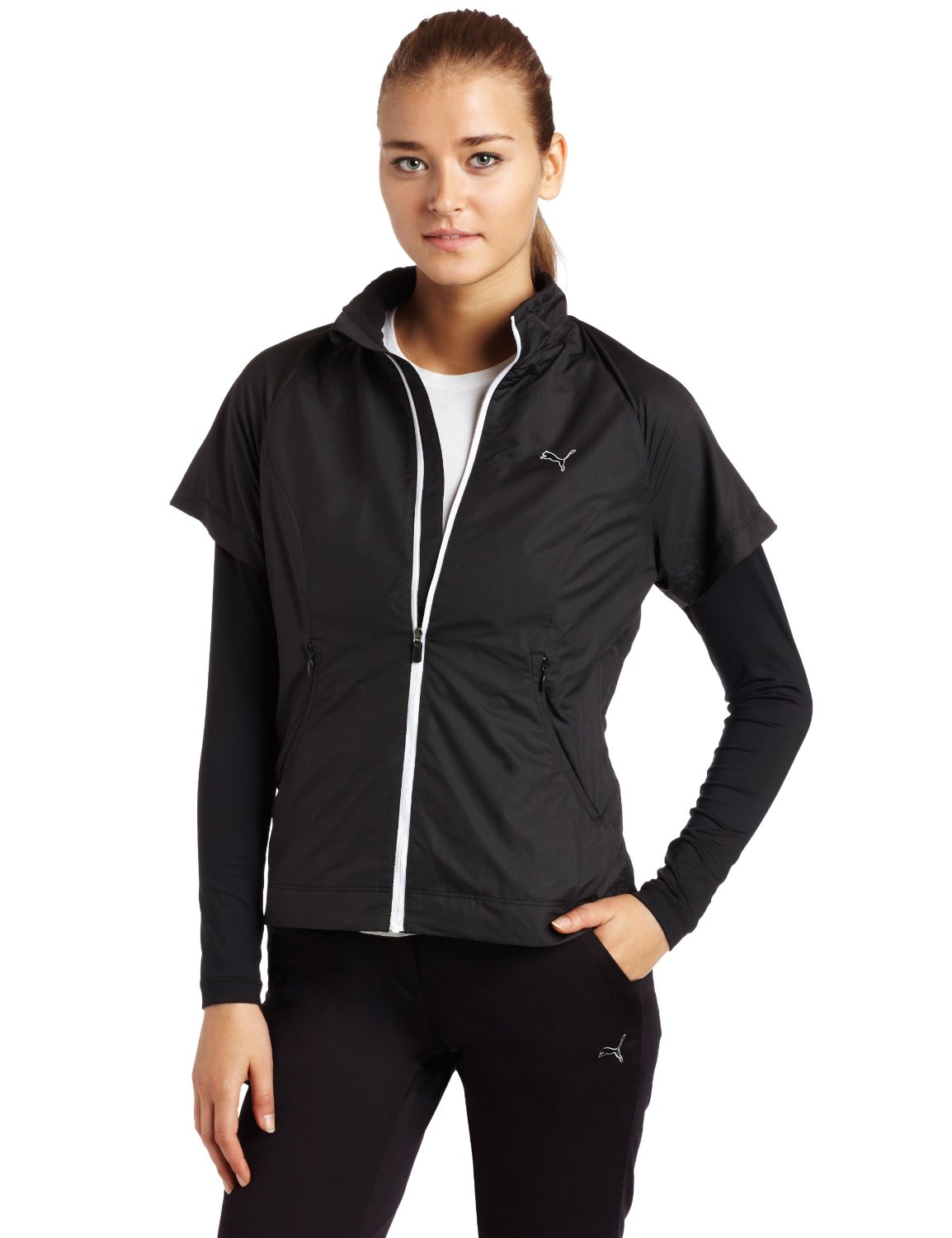 Womens Puma Golf Wind Jackets