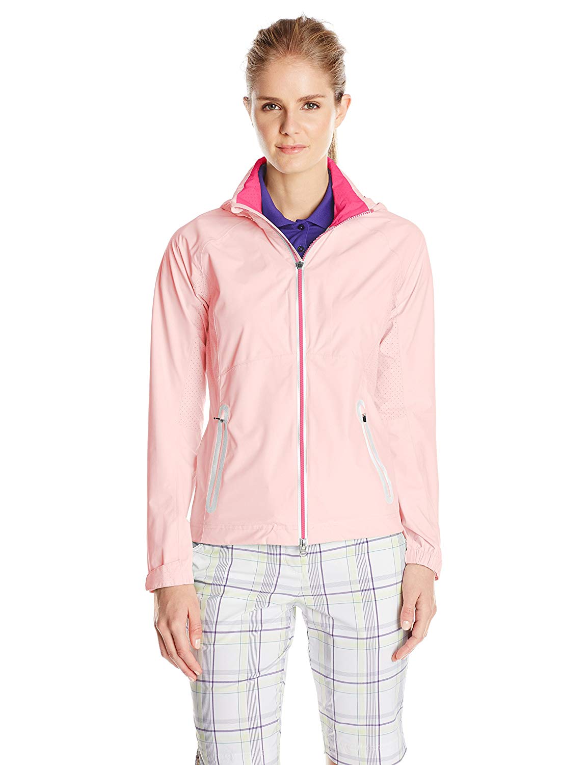 Zero Restriction Womens Hooded Olivia Rain Golf Jackets