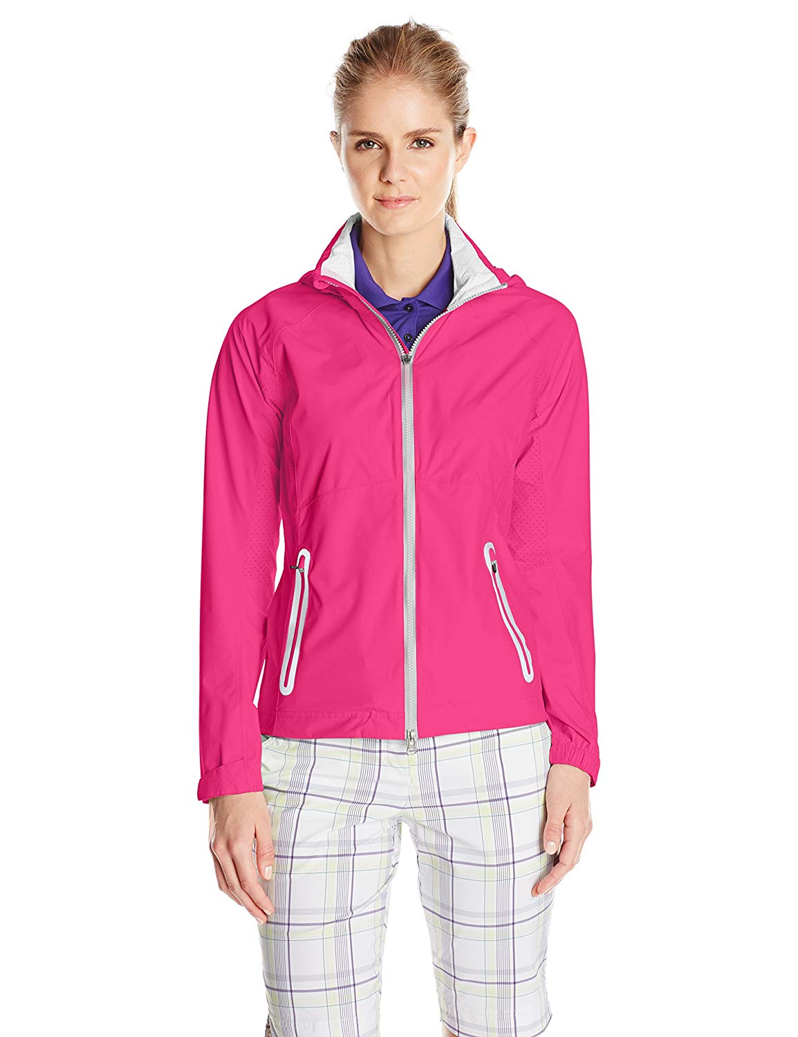Zero Restriction Womens Hooded Olivia Rain Golf Jackets