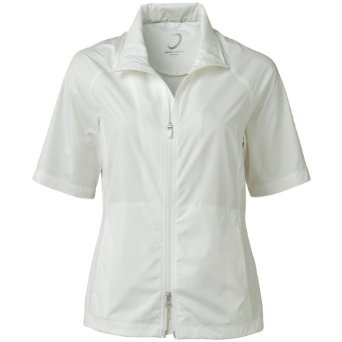 Womens Zero Restriction Kelly Short Sleeve Golf Wind Jackets