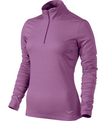 Womens Nike Half Zip Key Golf Cover-Ups