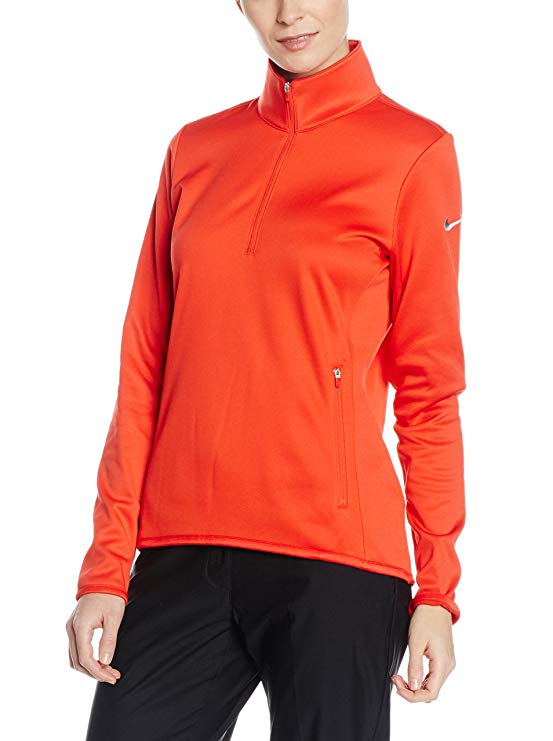 Womens Nike Thermal Half Zip Golf Pullovers
