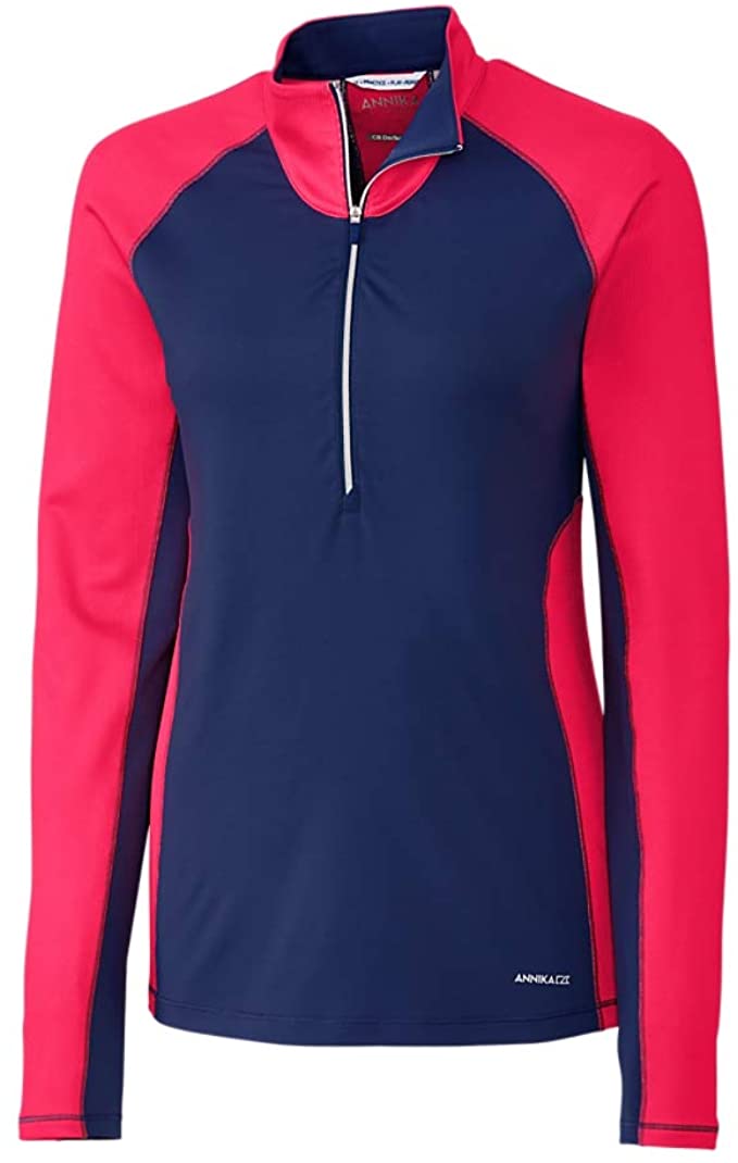 Womens Cutter & Buck Half Zip Golf Pullovers