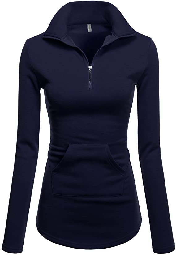 Nearkin Womens Long Sleeve Turtleneck Golf Pullovers