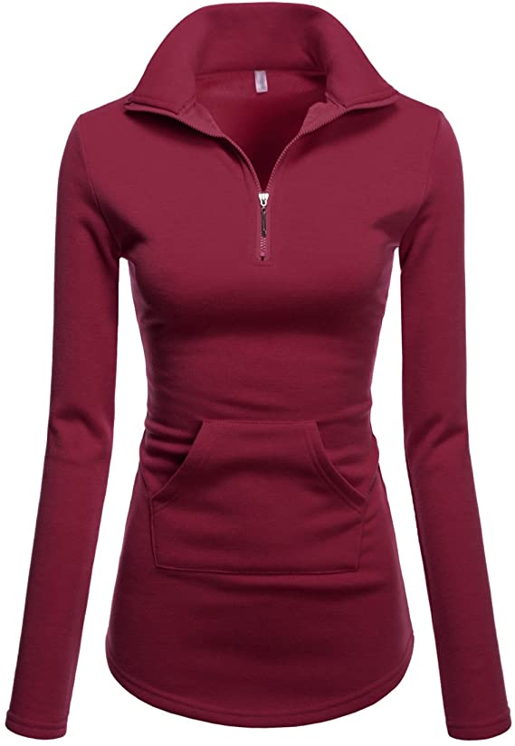 Nearkin Womens Long Sleeve Turtleneck Golf Pullovers