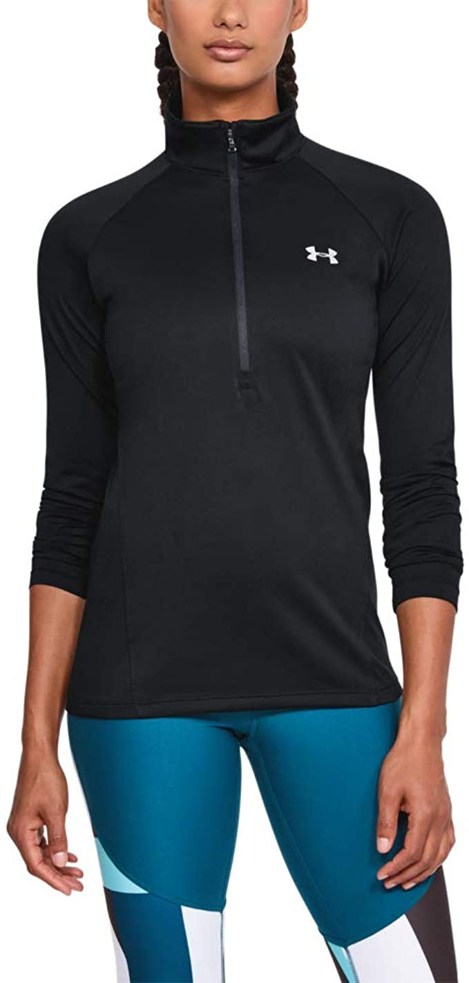 Womens Under Armour Tech Long Sleeve Golf Pullovers