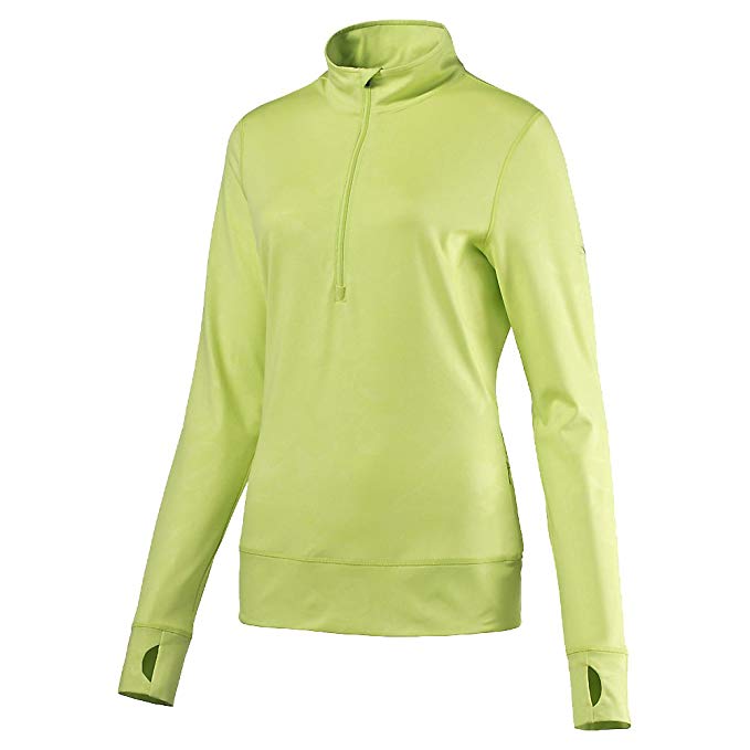 Womens Puma Bloom Quarter Zip Golf Popovers