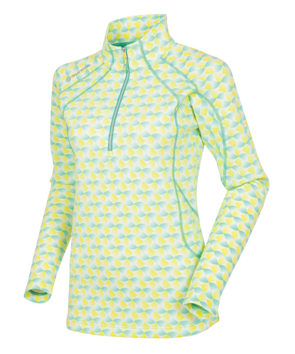 Womens Sunice Megan Thermal Golf Pullovers